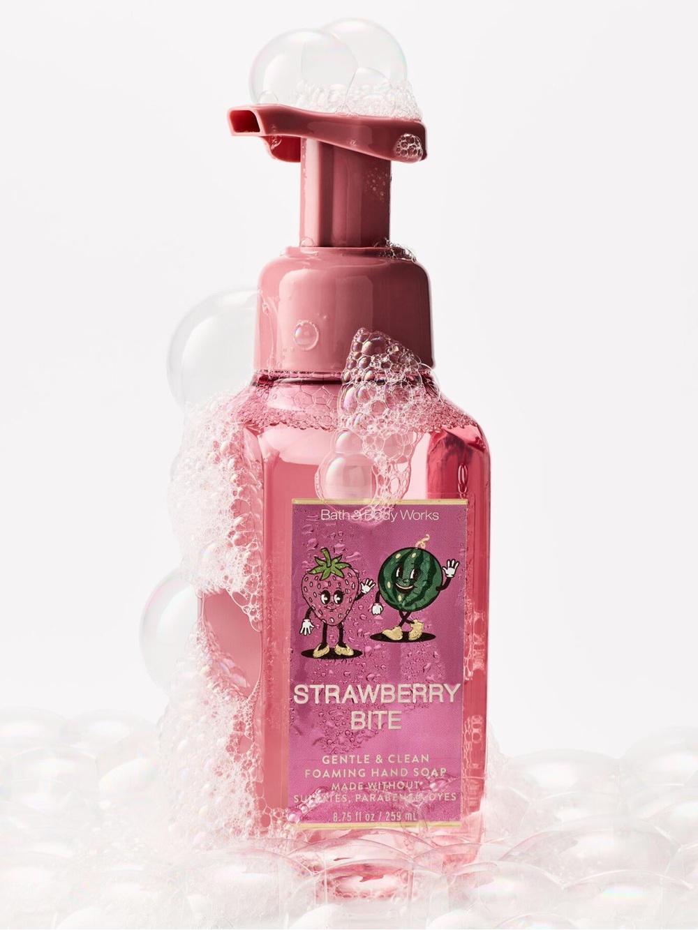 🍓 Bath & Body Works Strawberry Bite Foaming Hand Soap 🍓